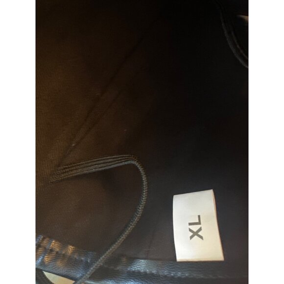 Steampunk Gothic Black Corset With Chains & Lace-Up Back XL Sexy - Picture 5 of 6